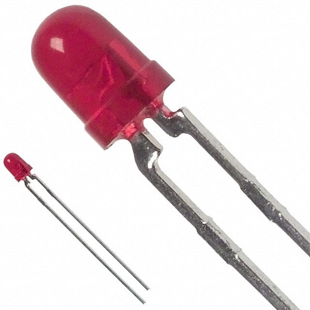 HLMP-1601 Broadcom Limited                                                                    LED RED DIFF 3MM ROUND T/H