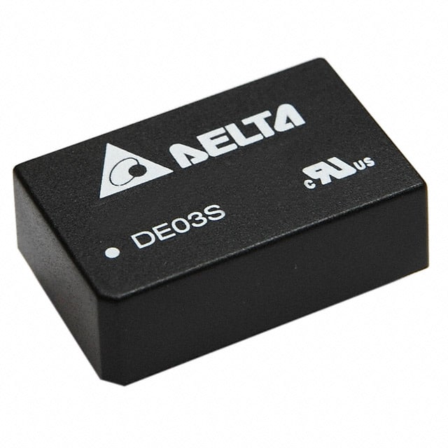 DE03D2412A Delta Electronics                                                                    DCDC CONVERTER +/-12VOUT 3W