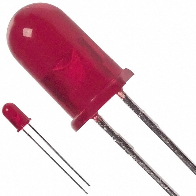 HLMP-3600 Broadcom Limited                                                                    LED RED DIFF 5MM ROUND T/H