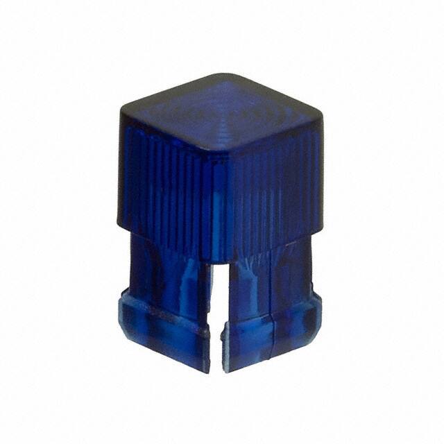 4326 Visual Communications Company - VCC                                                                    LENS FOR T1-3/4 LED BLUE SQUARE