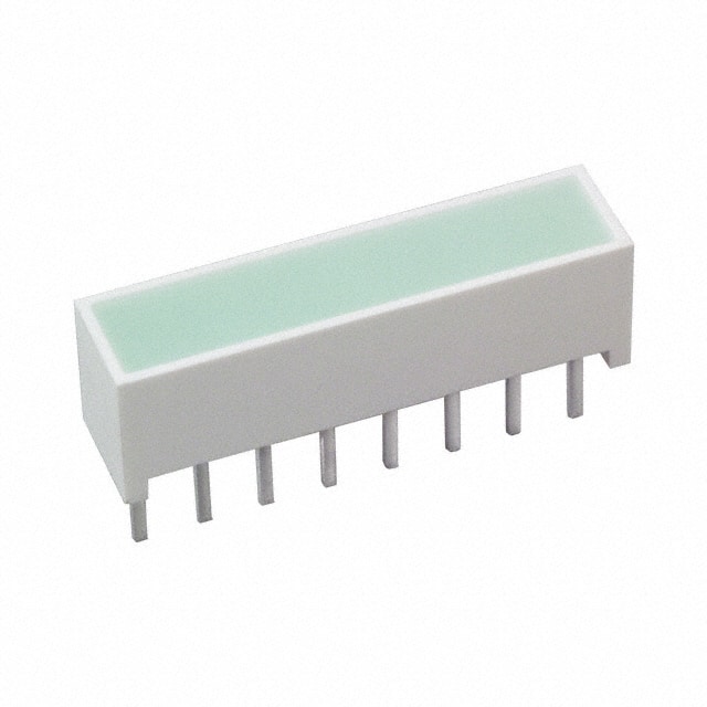 HLMP-2550 Broadcom Limited                                                                    LED LT BAR 19.05X3.81MM SGL GRN