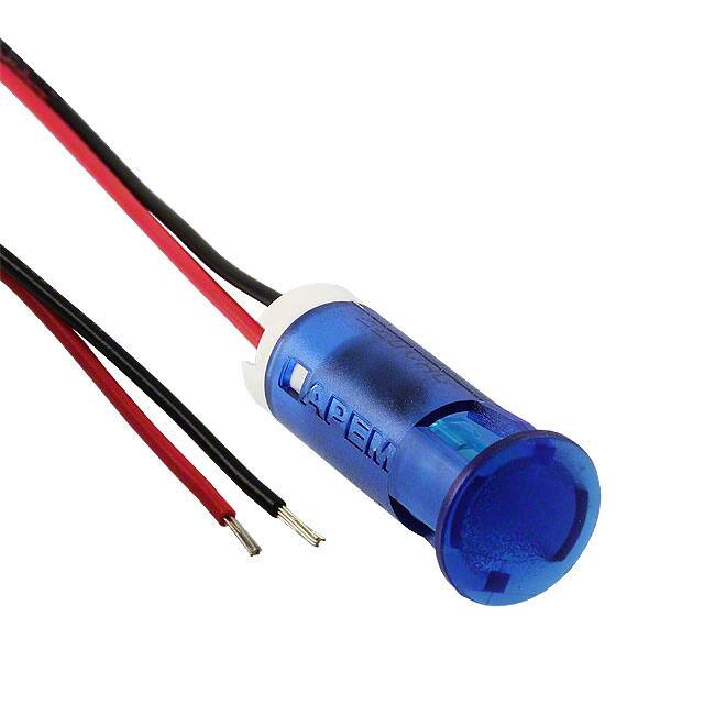 QS103XXHB220 APEM Inc.                                                                    INDICATOR 10MM FIXED HI BLU 220V