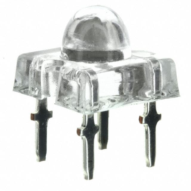 R50YLW-4-0045 Bivar Inc.                                                                    LED YELLOW CLEAR 4DIP THRU HOLE