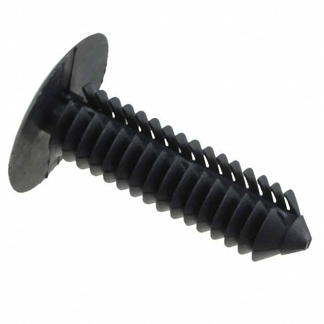 495231 Essentra Components                                                                    BLACK NYLON 6/6 FIR TREE RIVETS,