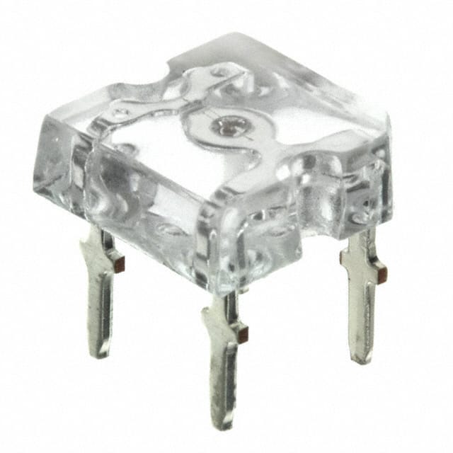 R50YLW-F-0160 Bivar Inc.                                                                    LED YELLOW CLEAR 4DIP THRU HOLE
