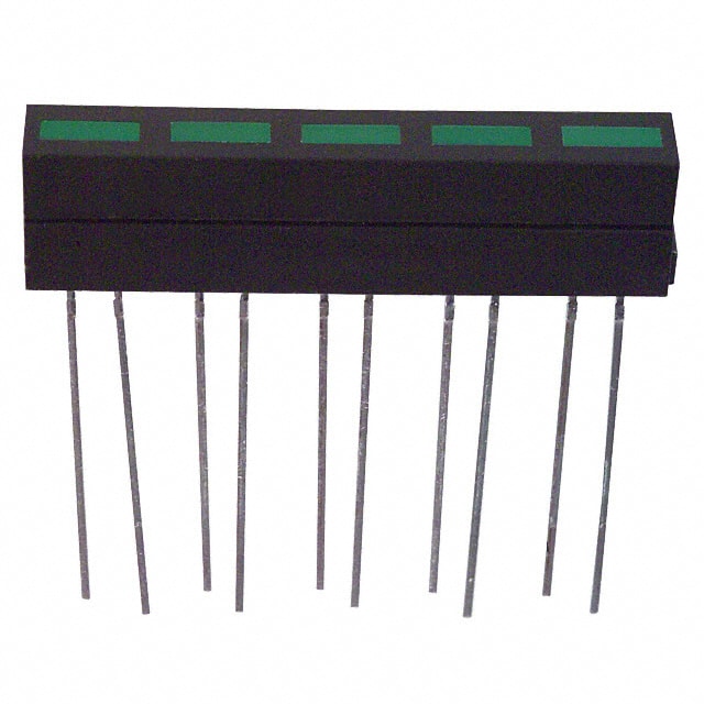 SSA-LXB525GD Lumex Opto/Components Inc.                                                                    LED ARRAY 2X5MM 5-SEG GREEN