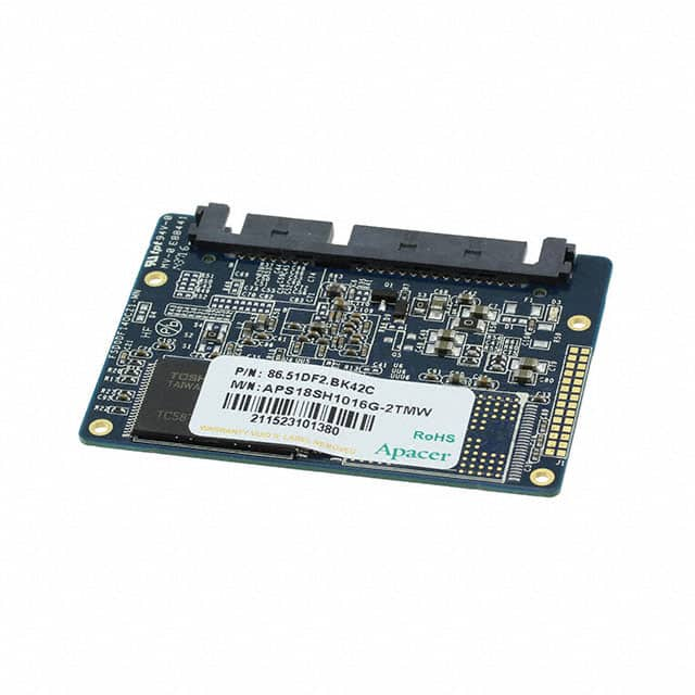 APS18SH1016G-2TMW Apacer Memory America                                                                    SSD 16GB SLIM-SATA MLC 5V