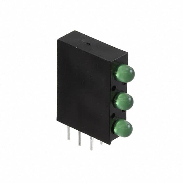 QLA764B-3G QT Brightek (QTB)                                                                    LED 3MM BI-LVL RA GREEN DIFF