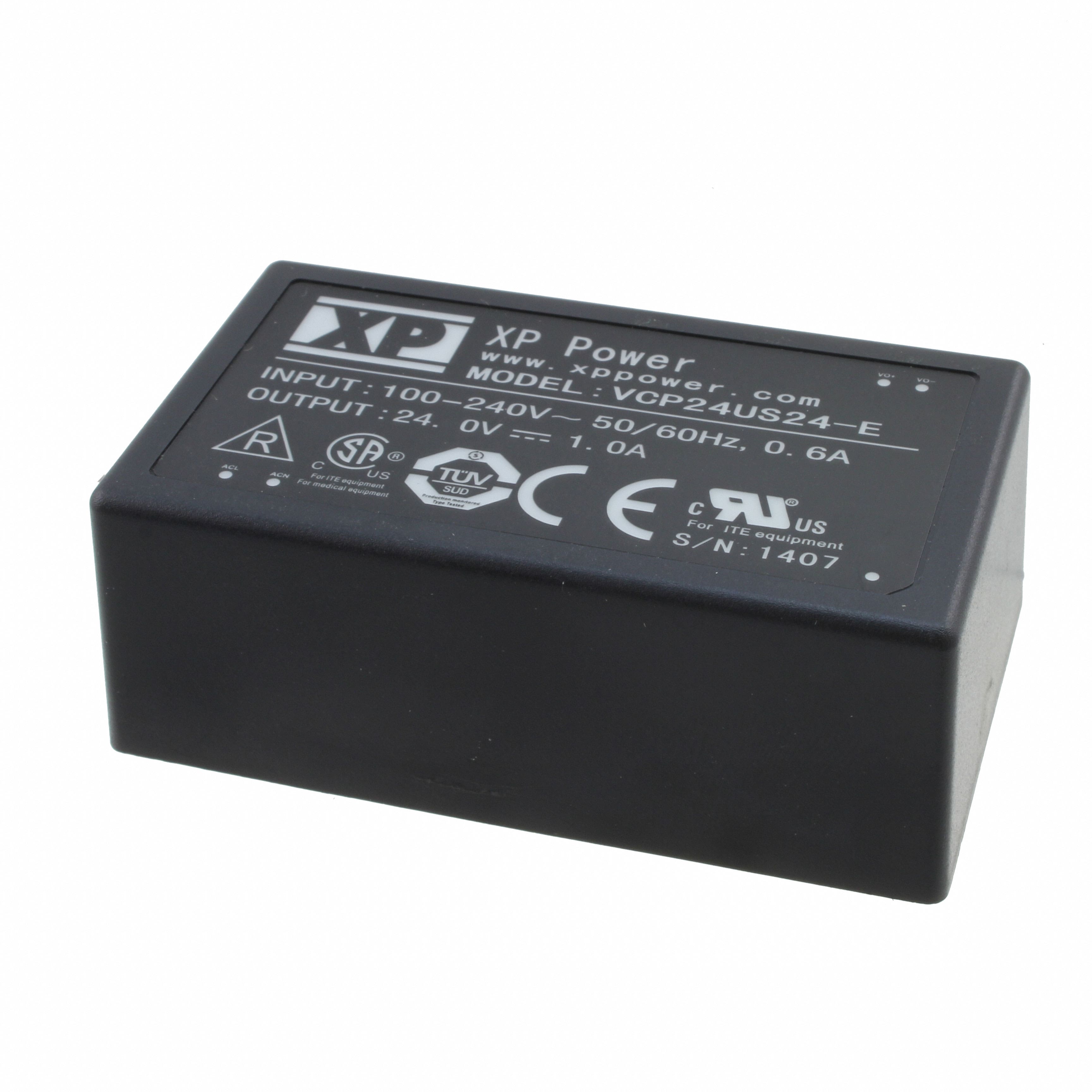 VCP24US12-E XP Power                                                                    AC/DC CONVERTER 12V 24W