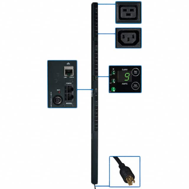 PDU3VSR3L2120 Tripp Lite                                                                    PDU 3-PHASE SWITCHED 208V 5.7KW