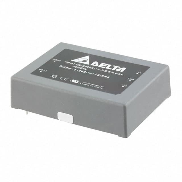 AA15D0512A Delta Electronics                                                                    AC/DC CONVERTER 5V 12V 15W