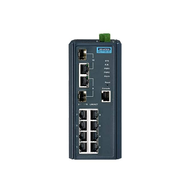 EKI-7710E-2CI-AE B&B SmartWorx, Inc.                                                                    8-PORT 10/100M + 2 GBE COMBO MAN