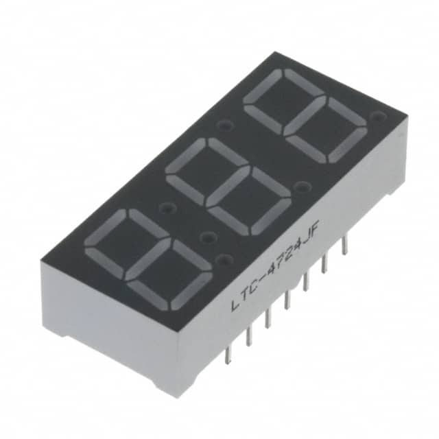 LTC-4724JF Lite-On Inc.                                                                    LED 7-SEG .4