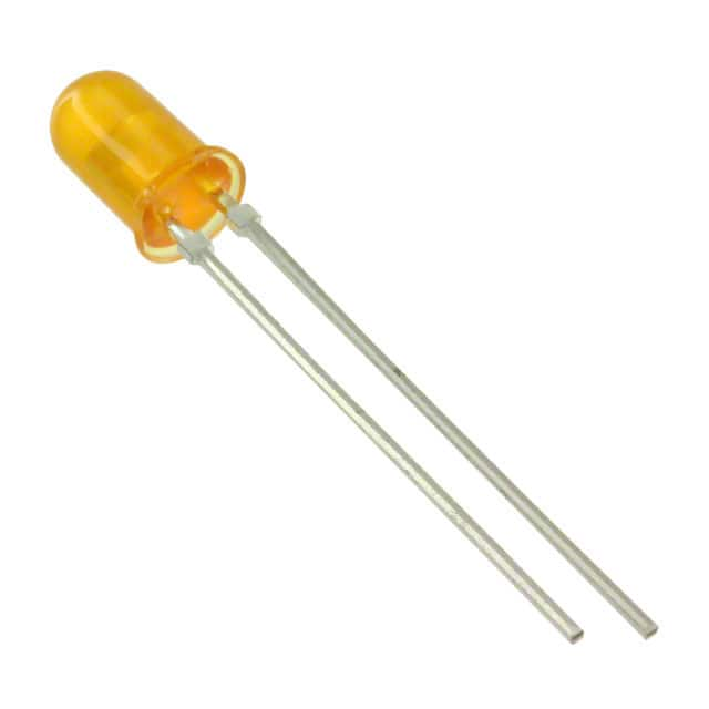 4304H3 Visual Communications Company - VCC                                                                    LED AMBER DIFF 5MM ROUND T/H