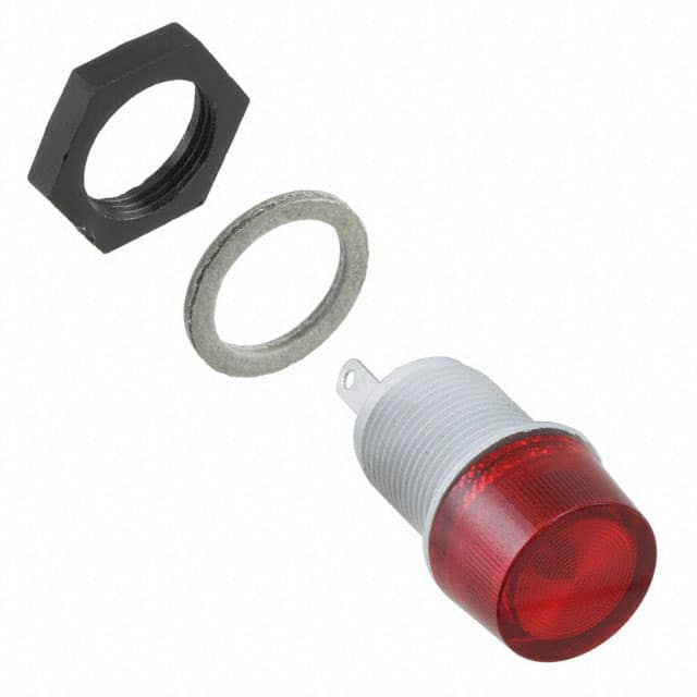 LHM62R Bulgin                                                                    LAMP HOLDER FOR 382 RED LENS