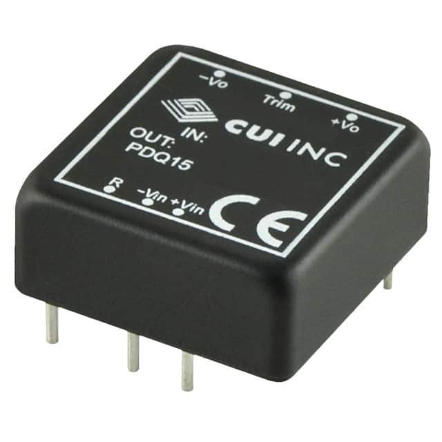 PDQ15-Q48-S5-D CUI Inc.                                                                    DC/DC CONVERTER 5V 15W