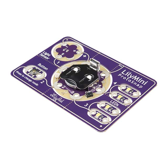 DEV-14063 SparkFun Electronics                                                                    LILYPAD LILYMINI PROTOSNAP