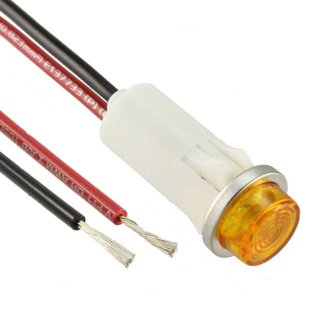 1092C3-28V Visual Communications Company - VCC                                                                    LED PANEL INDICATOR AMBER 28V