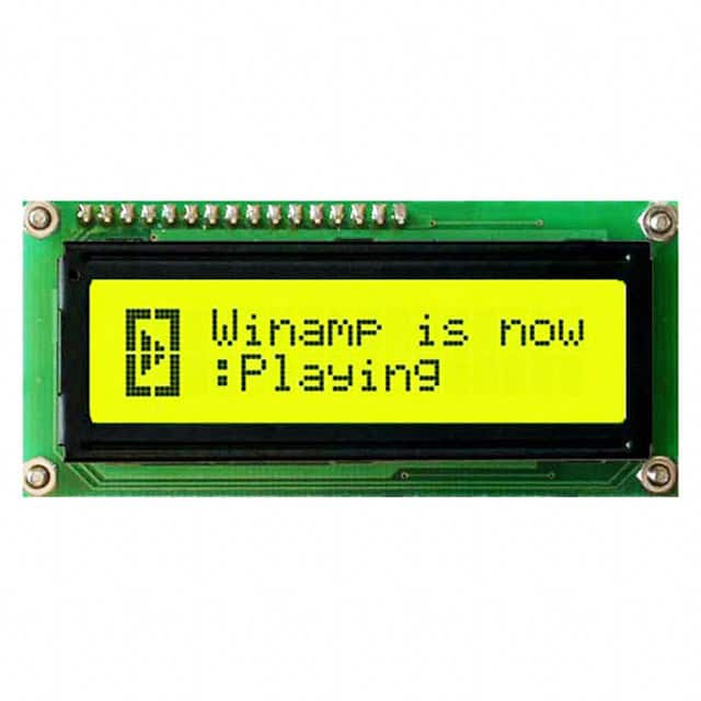 LK162-12-VPT Matrix Orbital                                                                    LCD ALPHA/NUM DISPL 16X2 Y/G BK