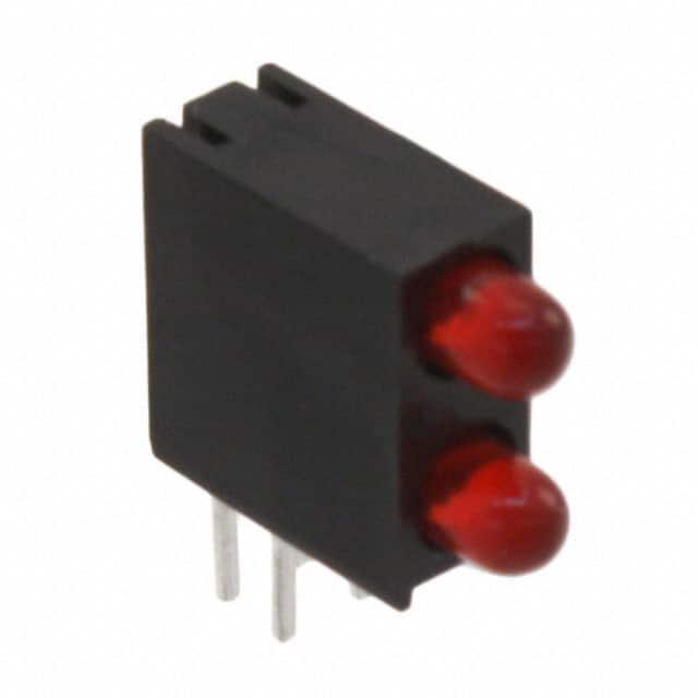 WP934EB/2SRD Kingbright                                                                    LED IND 3MM BI-LVL RA RED DIFF