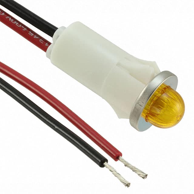 1092M3-12V Visual Communications Company - VCC                                                                    LED PANEL INDICATOR AMBER 12V