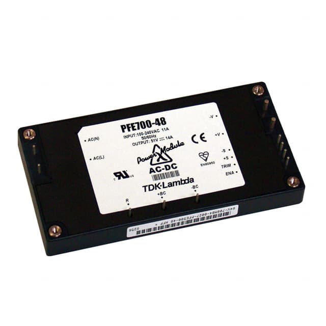 PFE700S-48 TDK-Lambda Americas Inc.                                                                    AC/DC CONVERTER 51V 14A 700W