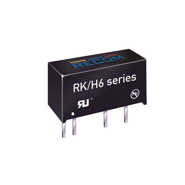 RK-1212S/H6 Recom Power                                                                    CONV DC/DC 1W 12VIN 12VOUT