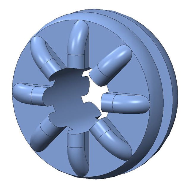 G-401-1 Aearo Technologies, LLC                                                                    SCREW GROMMET THRMPL BLUE