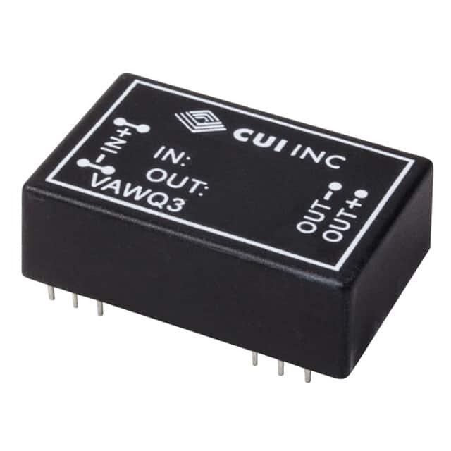 VAWQ3-Q24-S15H CUI Inc.                                                                    CONVERTER DC/DC 15V 200MA 3W