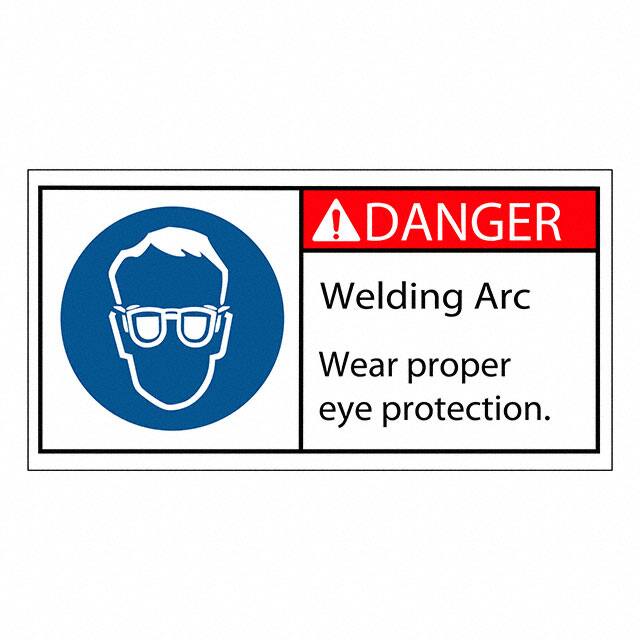 SAFLBL-2X4-003-25/PK 3M (TC)                                                                    SAFETY LABEL - DANGER - WELDING