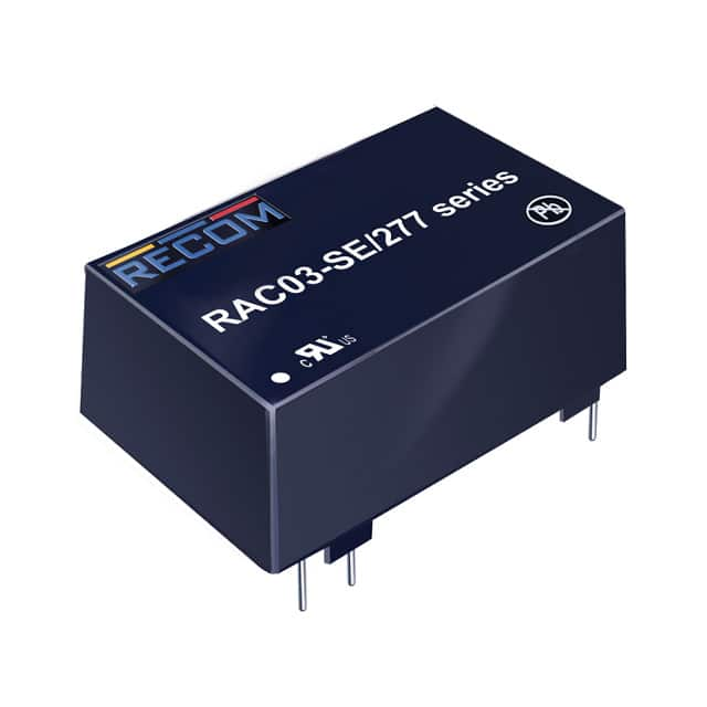 RAC03-05SE/277 Recom Power                                                                    AC/DC CONVERTER 5V 3W