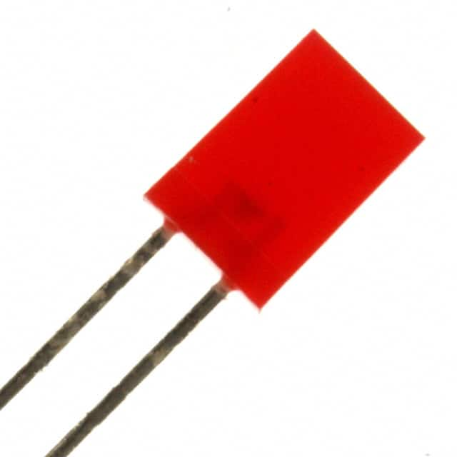 SLB-25VR3F Rohm Semiconductor                                                                    LED RED DIFF 5X2MM RECT T/H