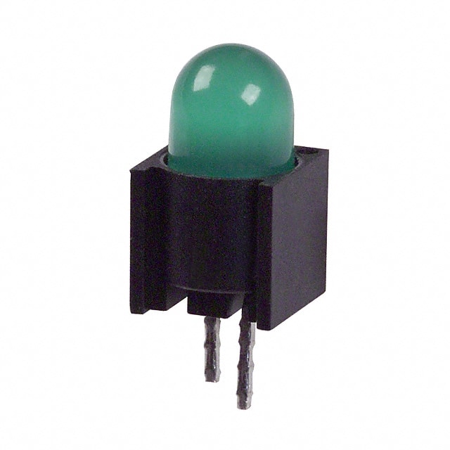 5500704F Dialight                                                                    LED 5MM 5V VERTICAL GREEN PC MNT