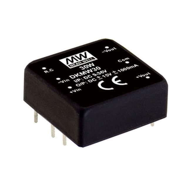 DKMW30G-12 Mean Well USA Inc.                                                                    DC DC CONVERTER +/-12V 30W