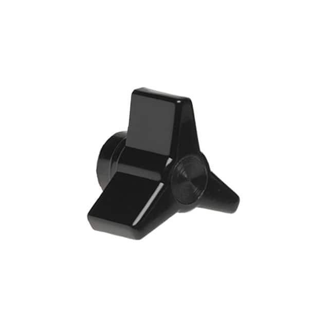 3035AX Davies Molding, LLC                                                                    KNOB 3 ARM 1/4