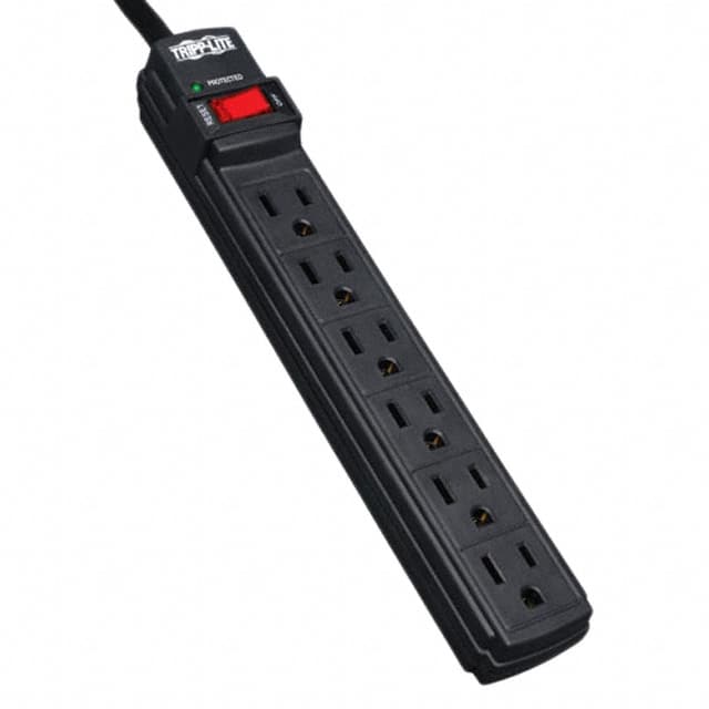 TLP6B Tripp Lite                                                                    SURGE PROTECT STRIP 6 OUTLET 6FT