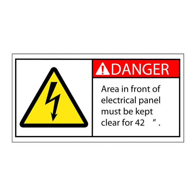 SAFLBL-2X4-011-25/PK 3M (TC)                                                                    SAFETY LABEL - DANGER - KEEP CLE