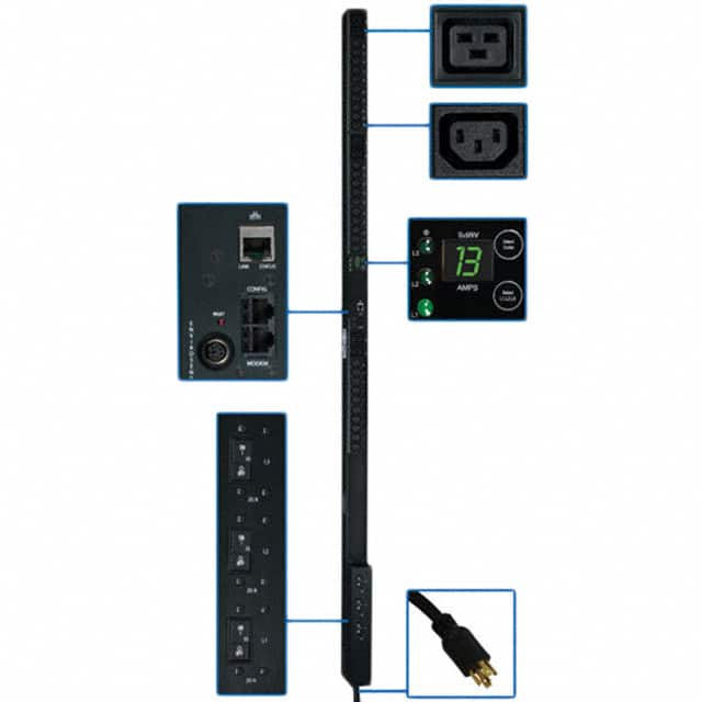 PDU3VN10L1530 Tripp Lite                                                                    PDU 3-PHASE MONITORED 208V 8.6KW