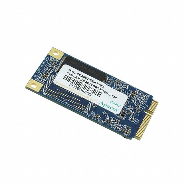 APSDM016GM1HN-2TM Apacer Memory America                                                                    SSD 16GB MSATA MLC SATA III 3.3V