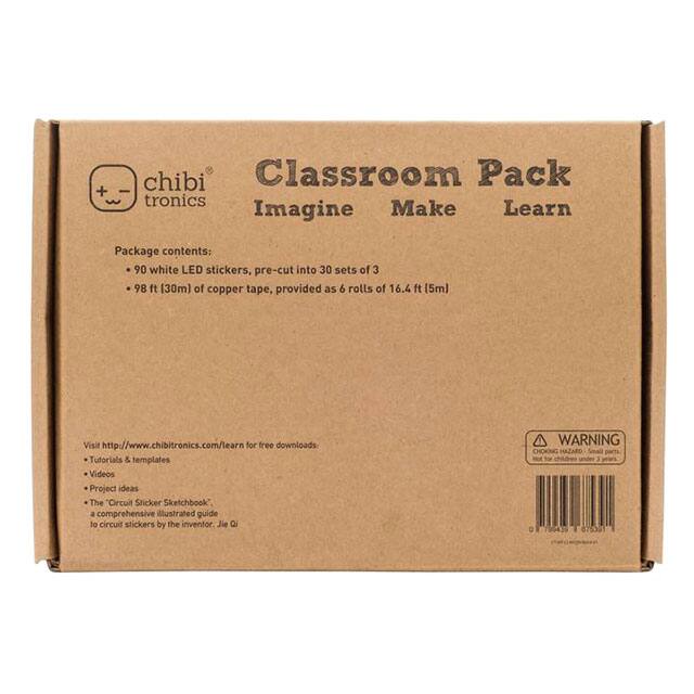 CS-CHIBITRONICS-08 Crowd Supply, Inc.                                                                    CIRCUIT STICKERS CLASSROOM PACK