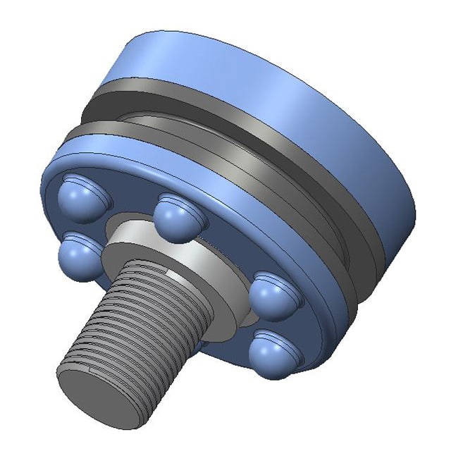 SI-410-C8012 Aearo Technologies, LLC                                                                    SCREW GROMMET M3 THRMPL