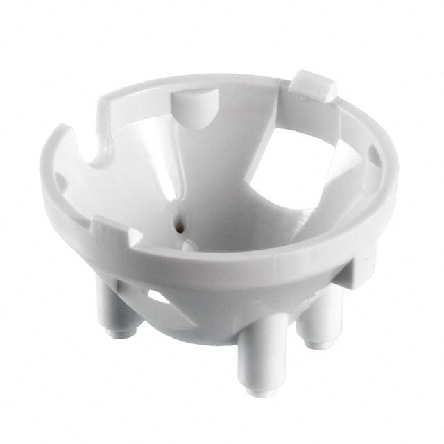 10982 Carclo Technical Plastics                                                                    LENS HOLDER 30MM 4 LEG WHT