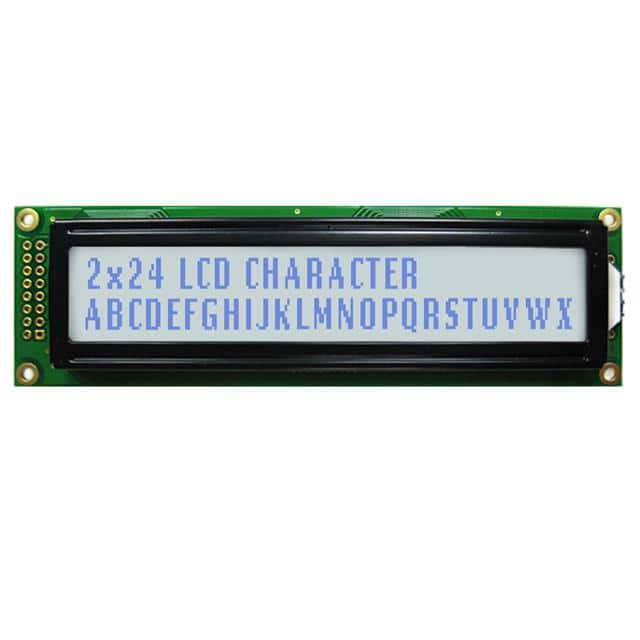 NHD-0224AZ-FSW-GBW Newhaven Display Intl                                                                    LCD MOD CHAR 2X24 TRANSFL