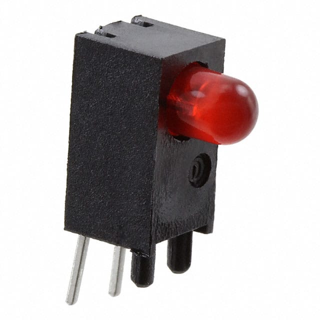 5510502F Dialight                                                                    LED CBI 3MM RED 60DEG RA 5V RES