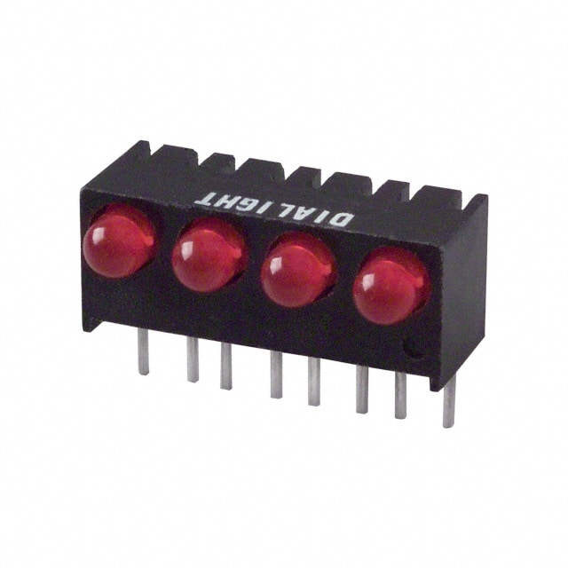 5510507004 Dialight                                                                    LED 3MM QUAD 5V RED PC MNT