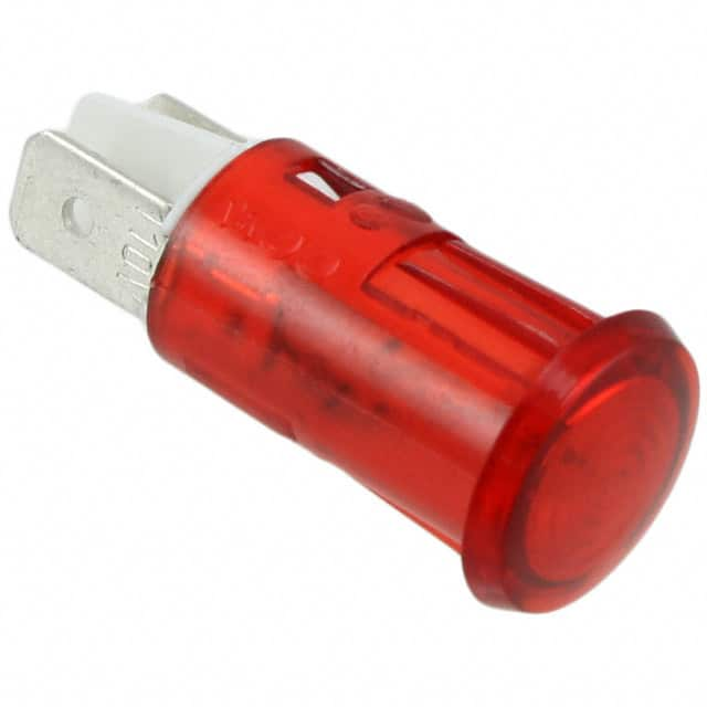 NL589C2R Bulgin                                                                    LAMP NEON PNL MNT 125V RED