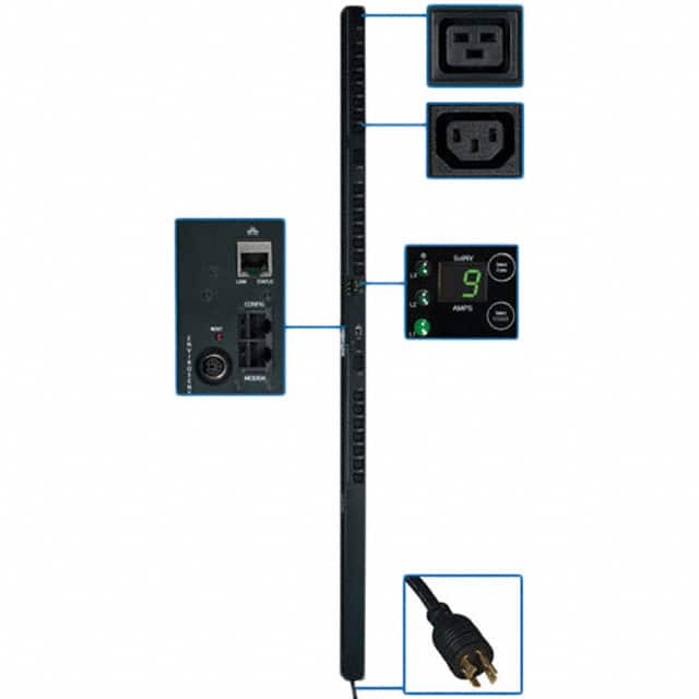 PDU3VSR3L1520 Tripp Lite                                                                    PDU 3-PHASE SWITCHED 208V 5.7KW