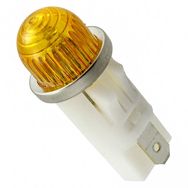 1092QA3-28V Visual Communications Company - VCC                                                                    LED PMI, AMBER, HI-DOME, 28V, 3/