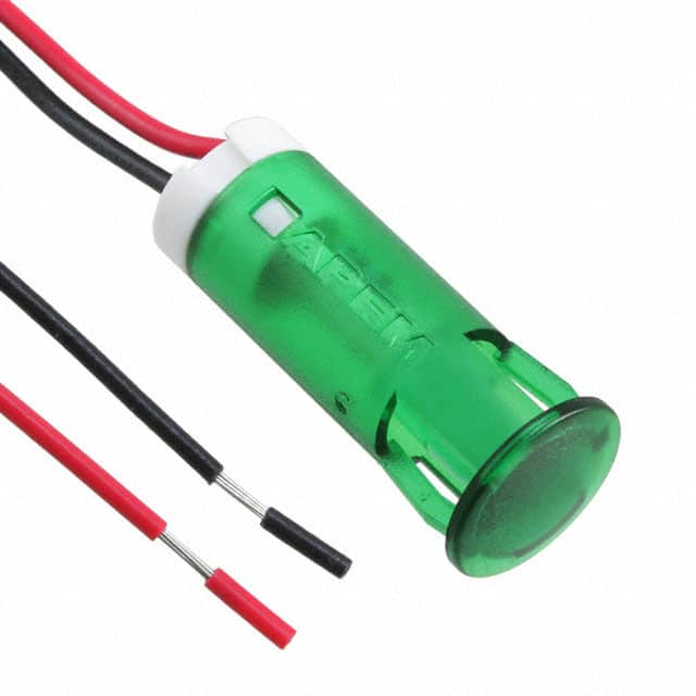 QS103XXG12 APEM Inc.                                                                    INDICATOR 10MM FIXED GR 12V WIRE