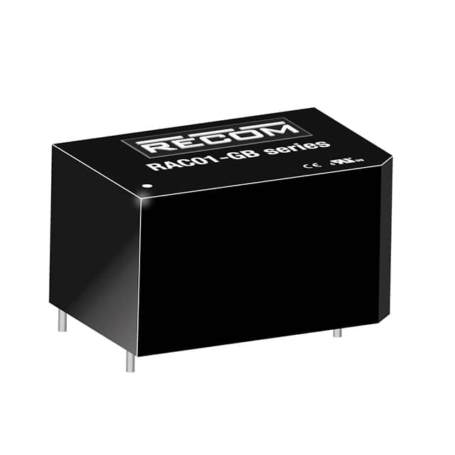 RAC01-12SGB Recom Power                                                                    AC/DC CONVERTER 12V 1W